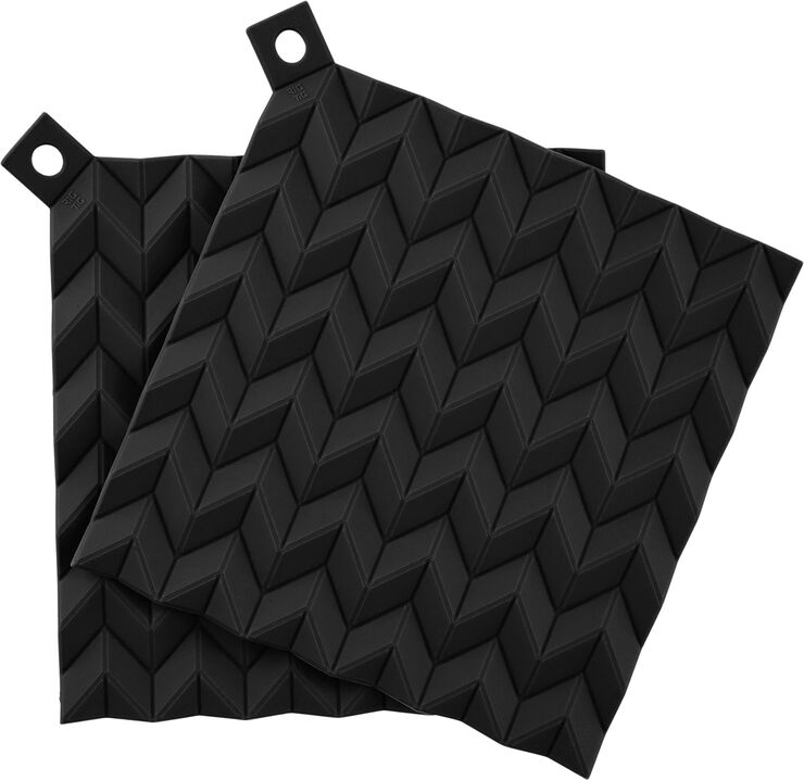 RIG TIG HOLD-ON grydelapper black Black