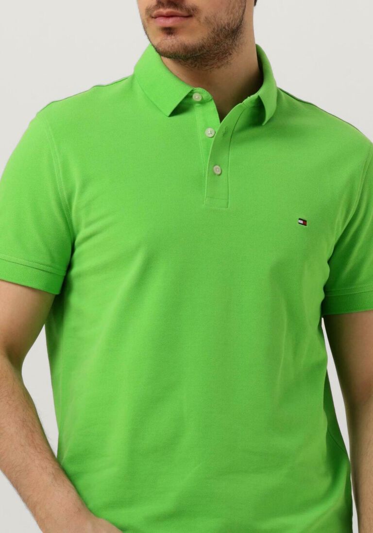 TOMMY HILFIGER lime tommy hilfiger polo 1985 slim polo