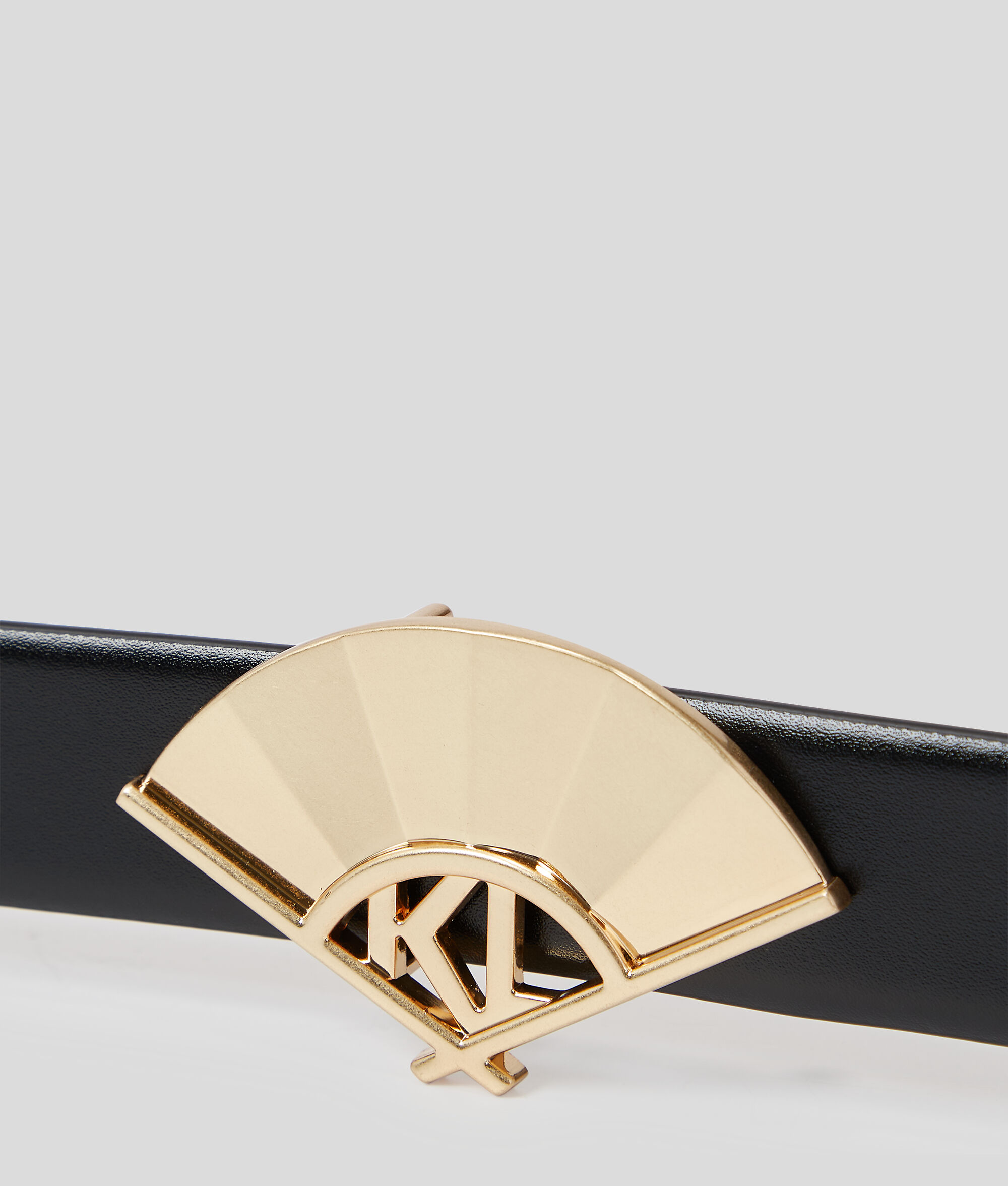 CEINTURE DE TAILLE MOYENNE AVEC MOTIF ÉVENTAIL K/ARCHIVE