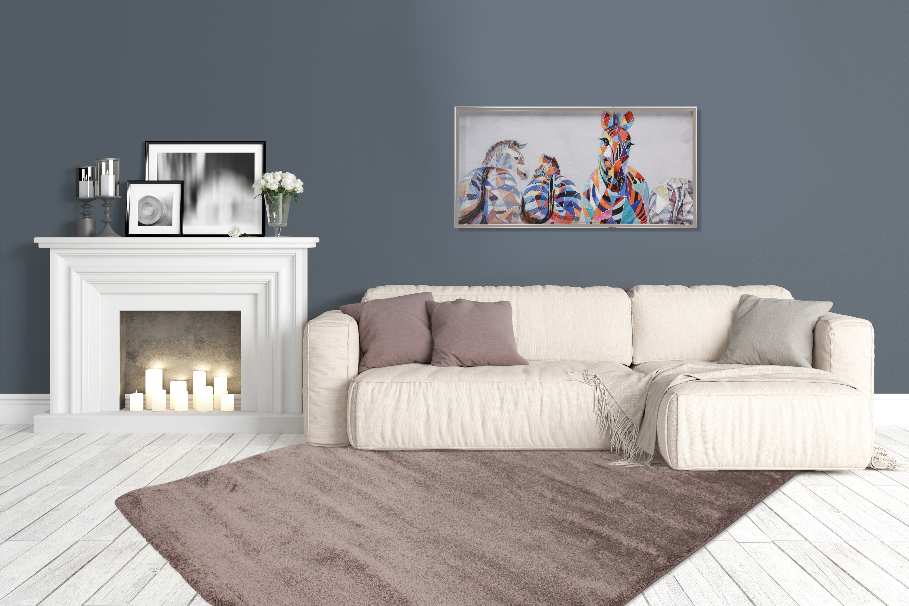 Teppich SAINT LUCIA 80 x 150 cm