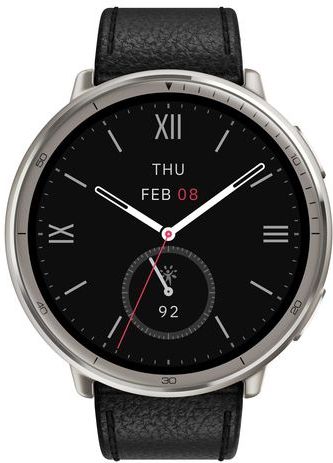 Amazfit - Active 2 Premium - Smartwatch - Zwart - RVS