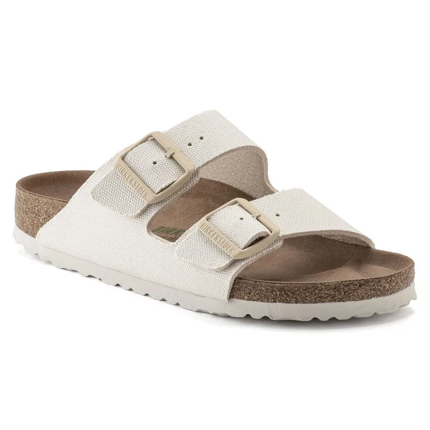 Birkenstock Arizona TEX Canvas VEG Women Eggshell