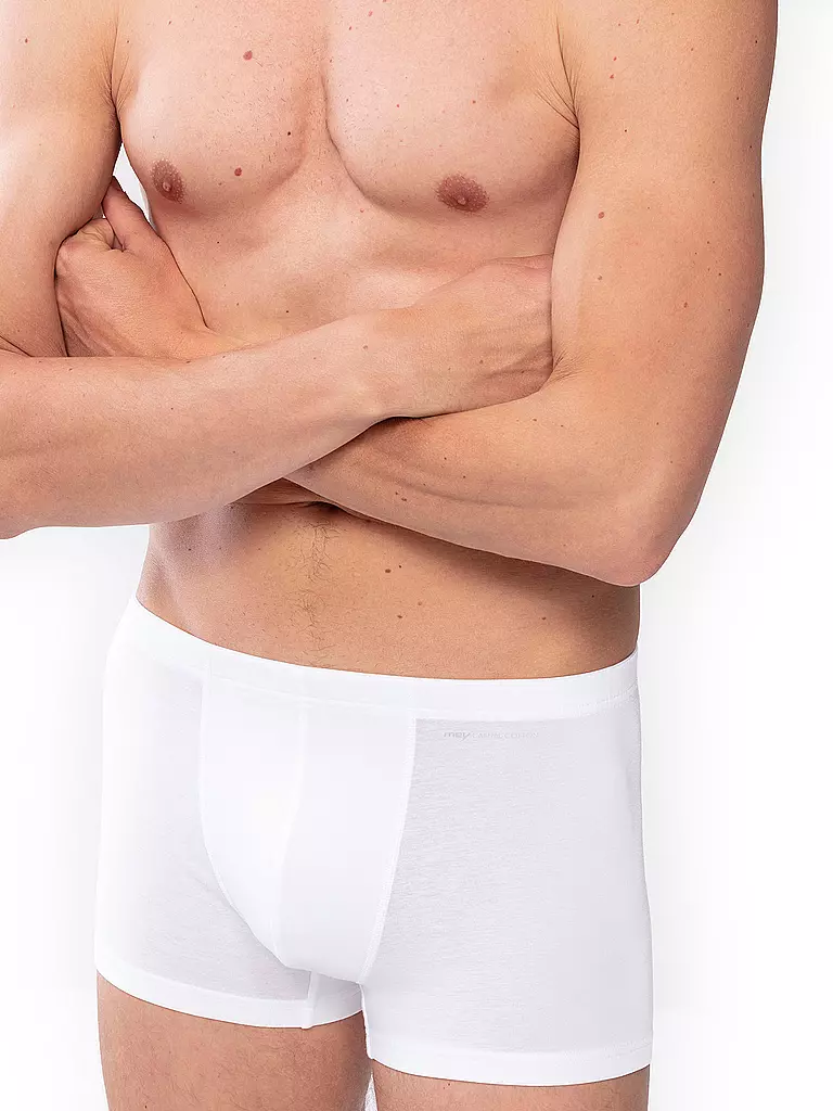 MEY Pants Casual Cotton Weiss weiss