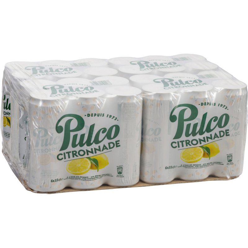 Pulco citronnade 33 cl - 24 canettes