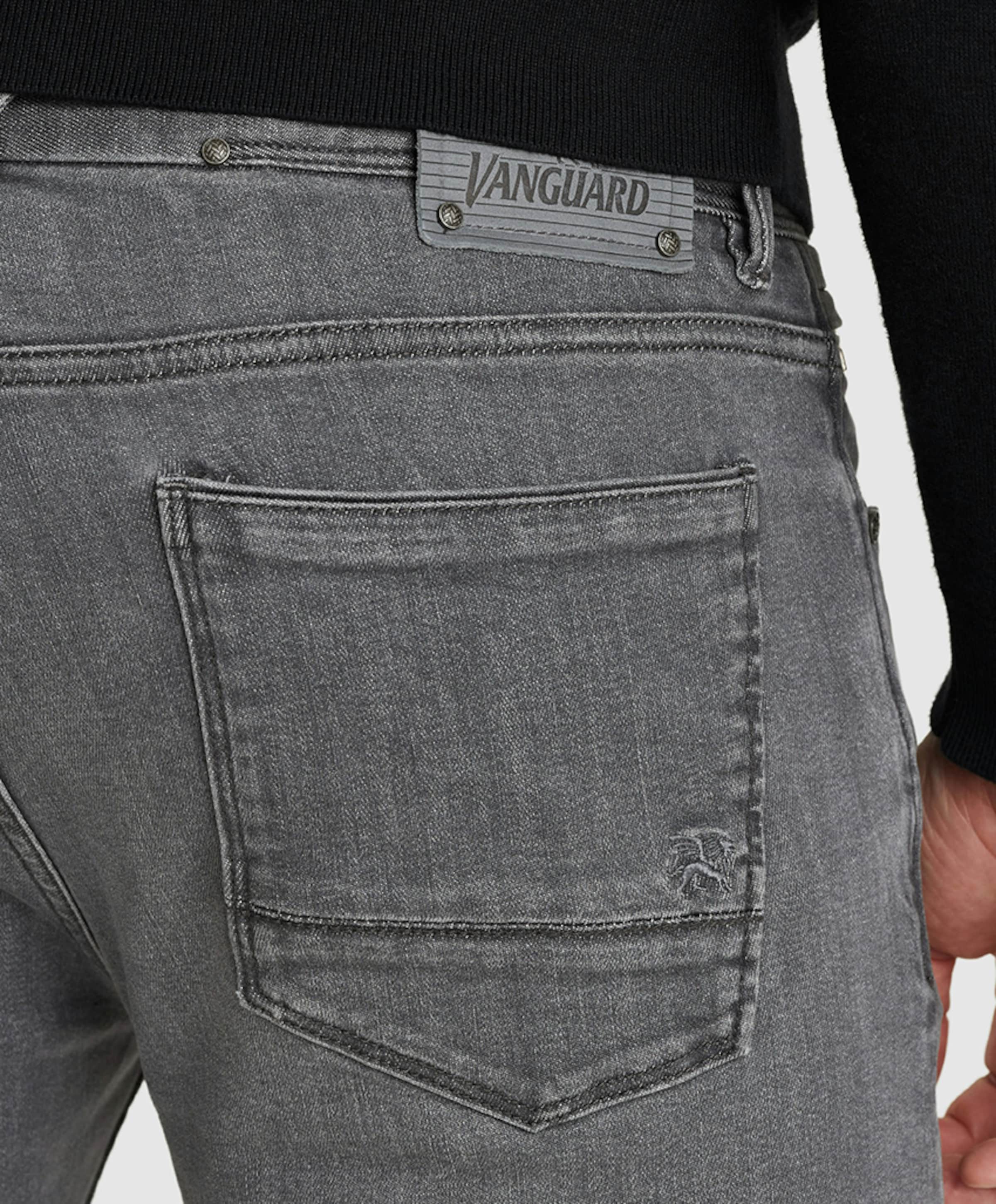 Vanguard V7 RIDER INDIGO PURE WASH heren jeans grijs