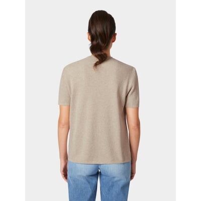 Damen-Strickshirt, Natur