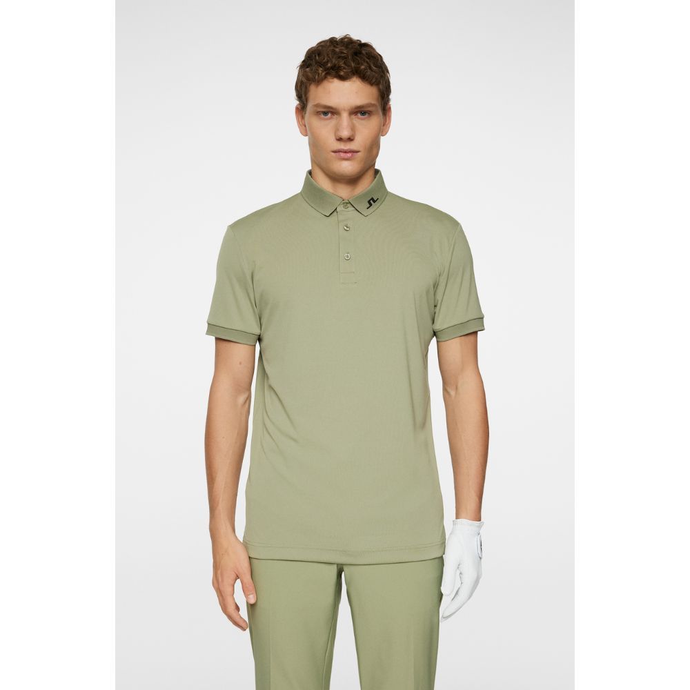 KV Print Pique Herre Olive