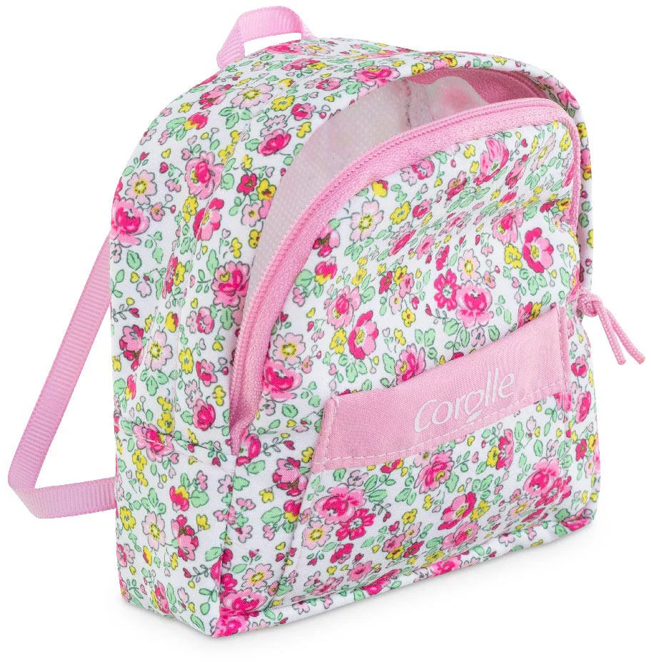 MA COROLLE - SAC A DOS FLEURI - ACCESSOIRE POUR POUPEE - COROLLE ACCESSOIRES