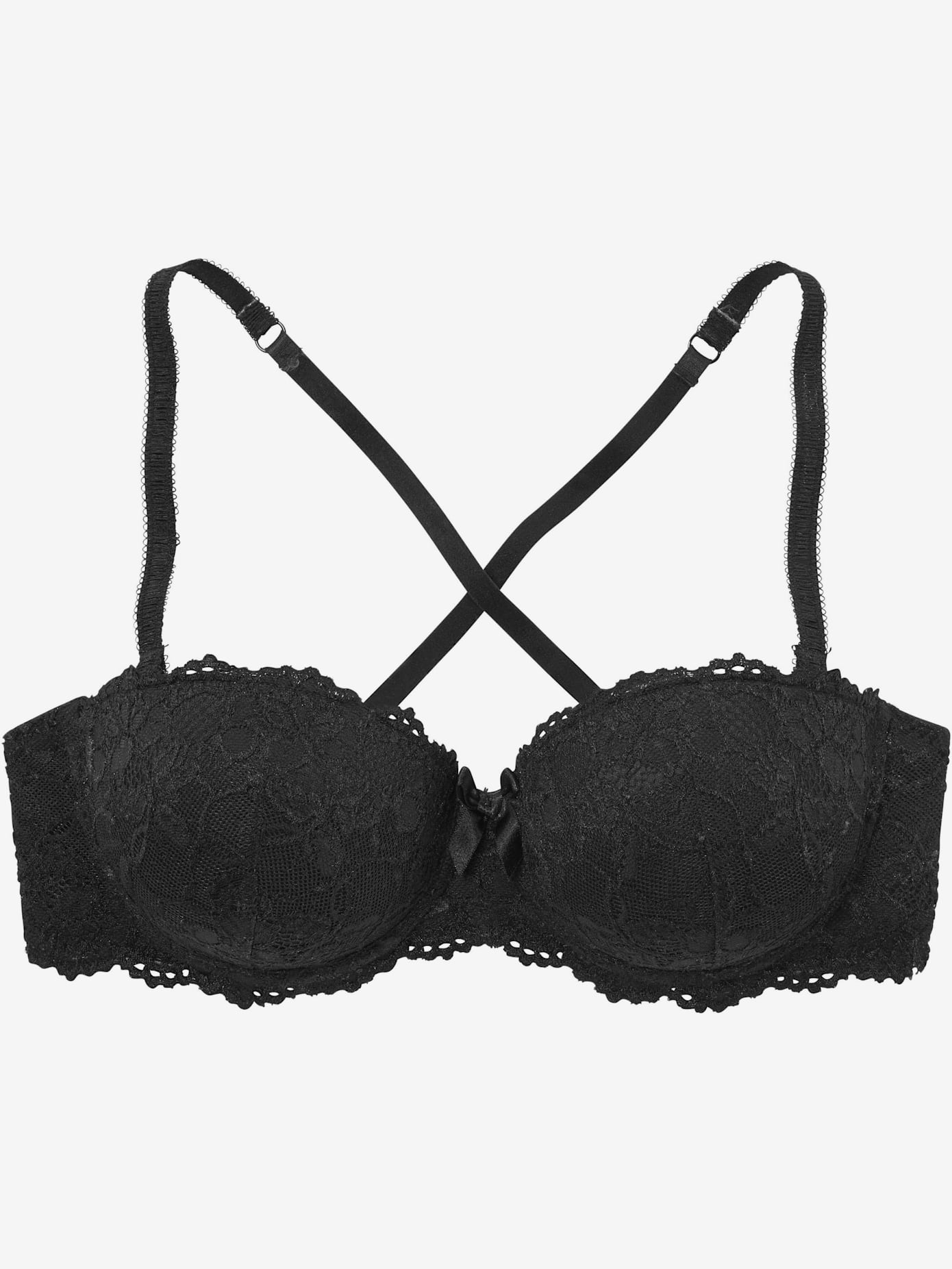 Soutien-gorge balconnet push-up vivance avec bretelles amovibles
