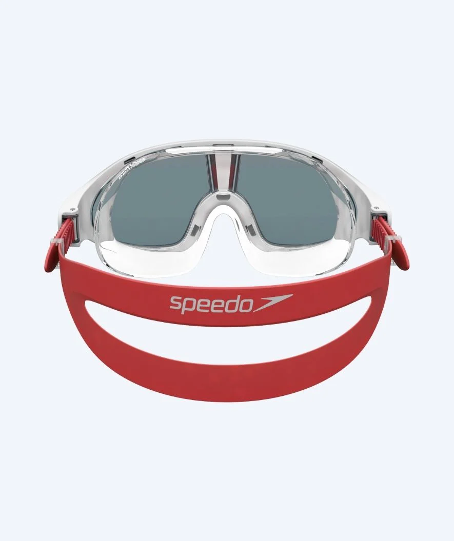 Speedo svømmemaske - Rift Pro - Rød (Smoke linse)