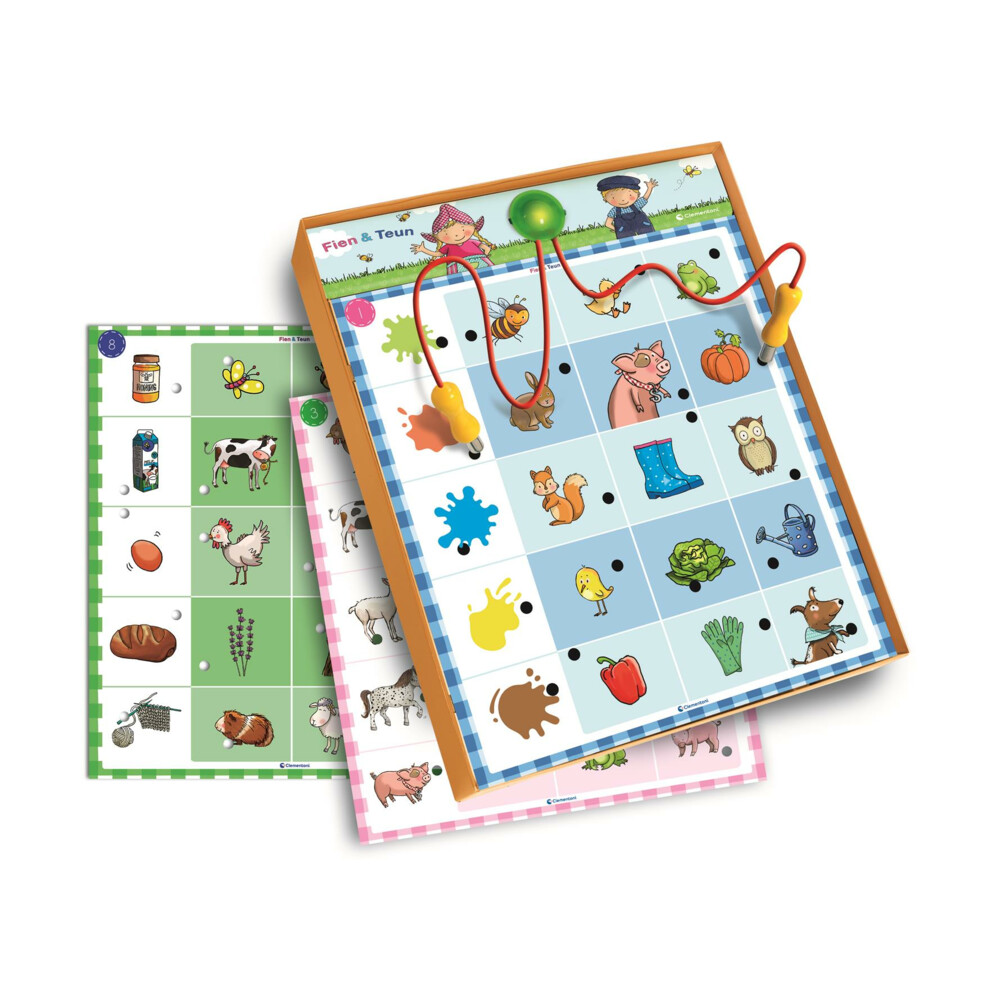 Fien & Teun Puzzelspel Pins