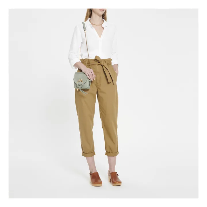 Xirena Chemise Scout Gaze de Coton | Blanc