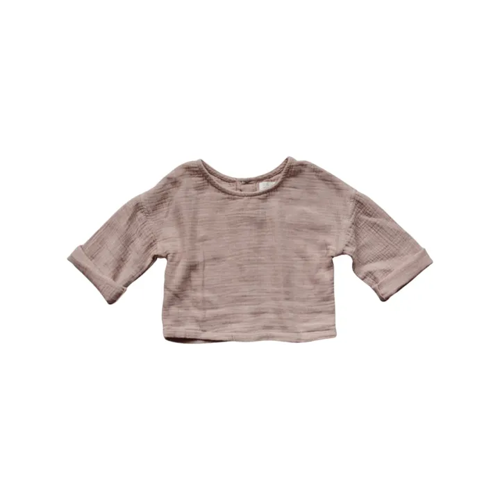 The Simple Folk Blouse Boutonnée Dos | Vieux Rose