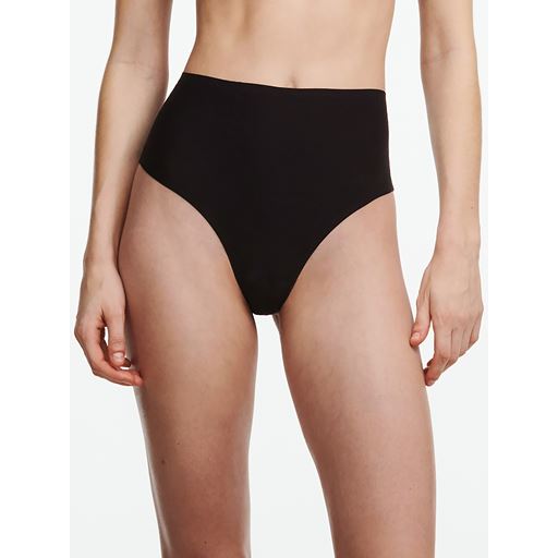 Chantelle Softstretch Højtaljede String Trusser, Black