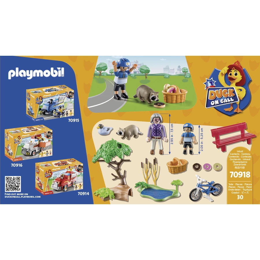 PLAYMOBIL® Duck on Call Polizei Action Fang den Dieb