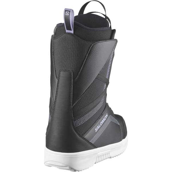 Boots snowboard SALOMON SCARLET BOA BLACK / BLACK / PERSIAN VIOLET