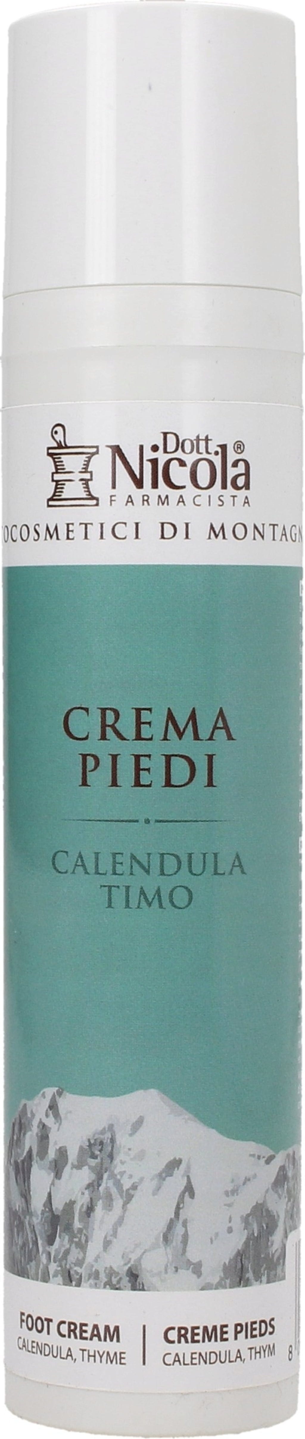 Dott.Nicola Farmacista  Fußcreme Calendula & Thymian, 100 ml
