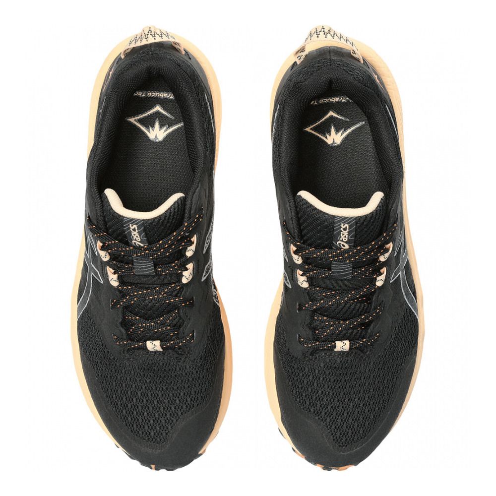 Asics TRABUCO TERRA 2 - Chaussures trail Femme black/pure silver