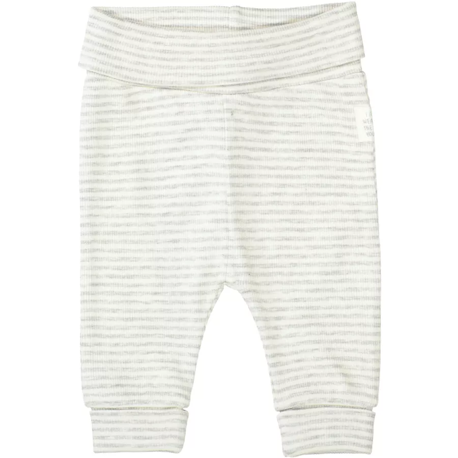 STACCATO Leggings stone melange gestreift