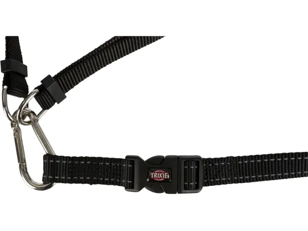 Trixie Bælte m.line sort, maverem:70-120cm./12 line:1,5cm/25