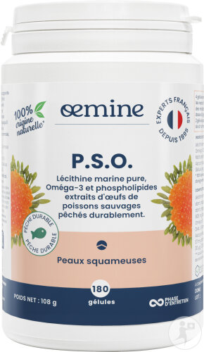 Oemine P.S.O. Peau 180 Gélules