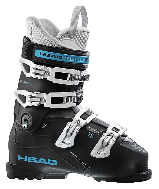 HEAD - CH- SKI PISTE EDGE 75 LYT W HV GW BLACK/TURQUOISE