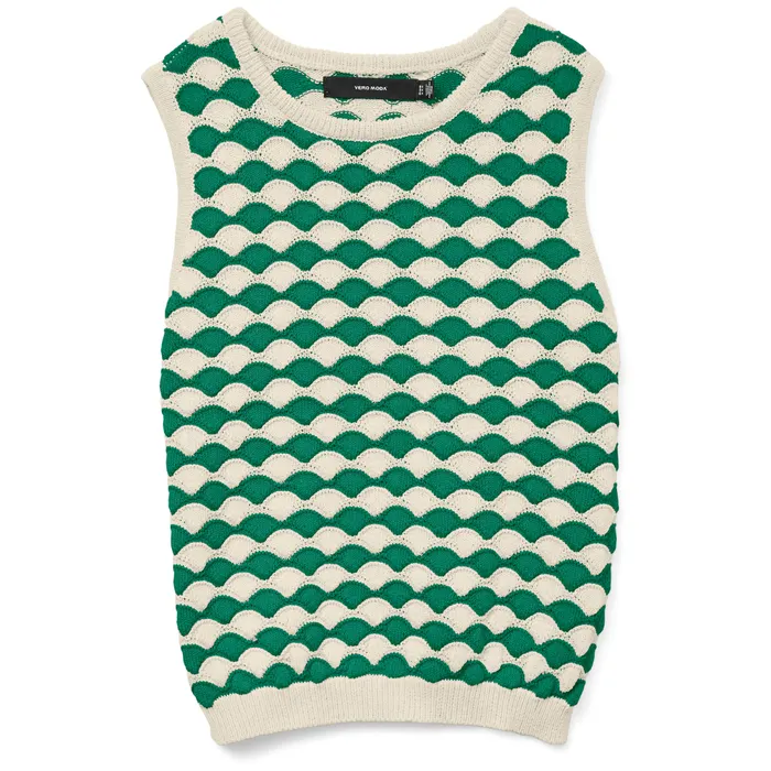 Vero Moda Carry Sleeveless Crew Sweater Dames