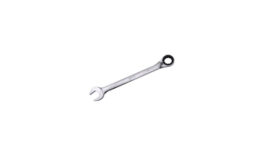 Ringgaffelnøgle 22mm m/skralde vendbar