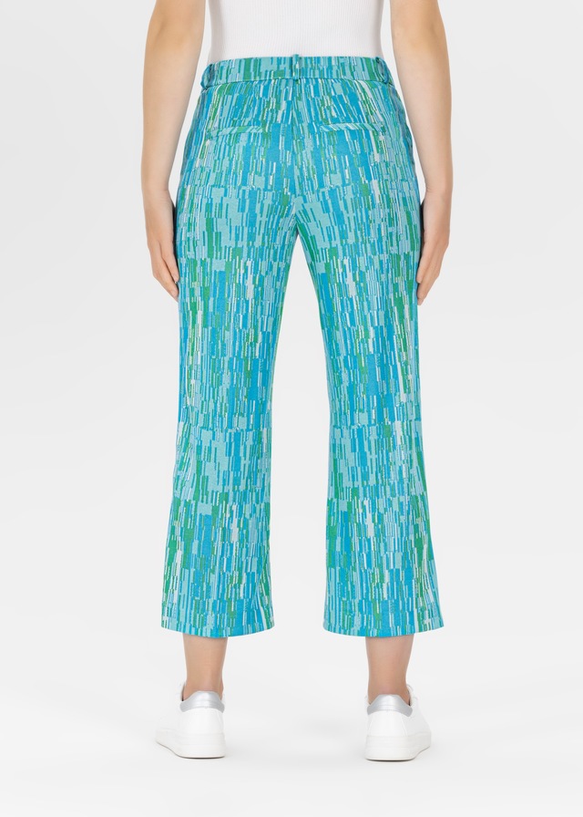 Stehmann Culotte  Sommerhose mit Jacquard-Muster