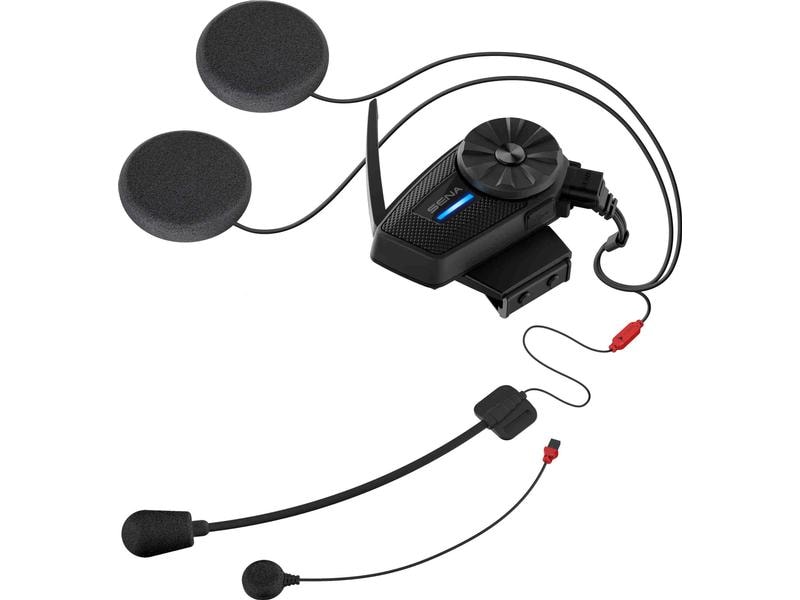 SENA Intercom SPIDER-ST1D Bluetooth Headset Dual Set Bluetooth-Kommunikationssystem für Motorradfahrer