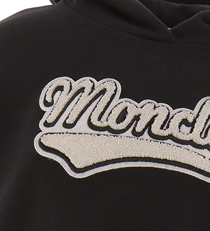 Moncler H?ttetr?je - Sort m. Tekst
