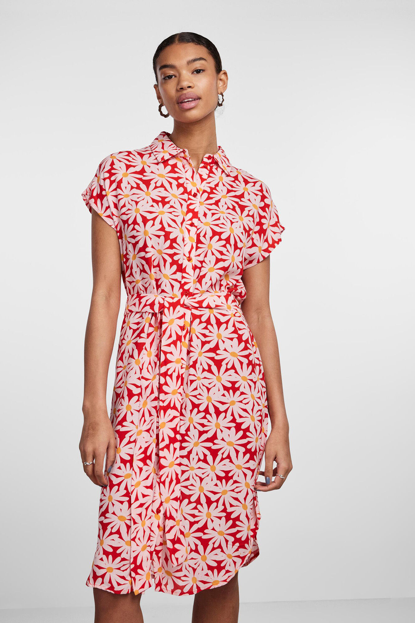 Vestido midi feminino