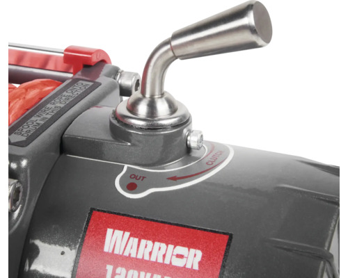 Warrior Samurai Gen2 12000LB / 5,4 t 12V elektrische lier met synthetisch touw