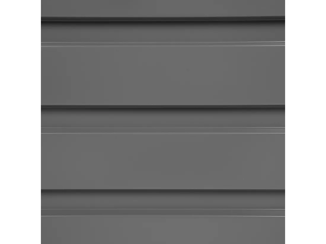 Coffre de rangement CEBROSA Métal 132 cm 62 cm Gris