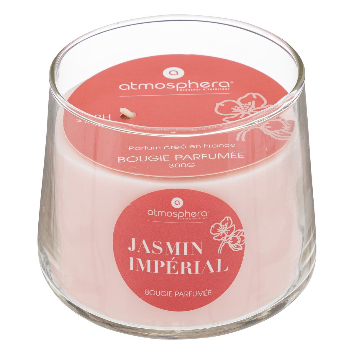BOUGIE PARFUMEE VERRE IZOR JASMIN 300G