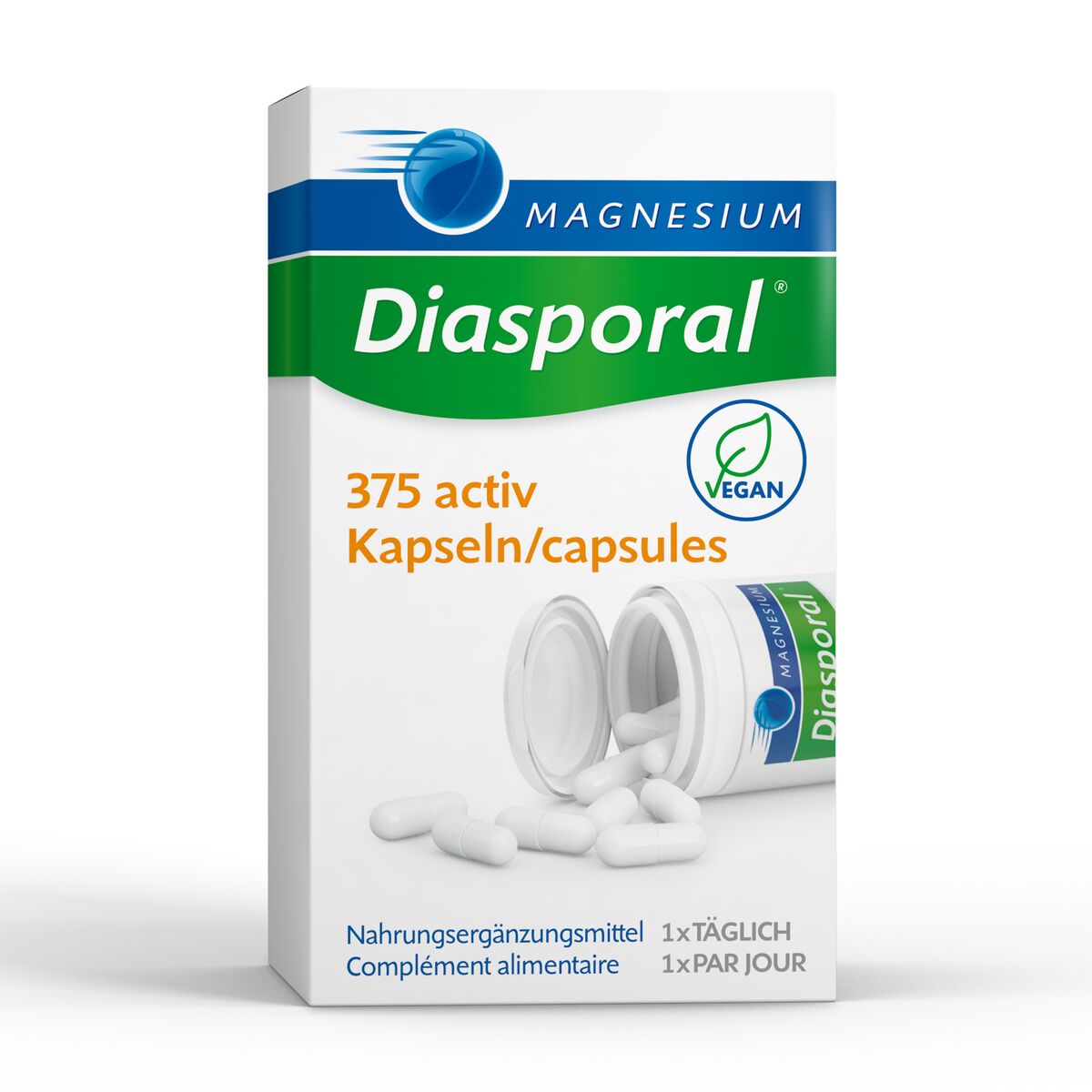 MAGNESIUM DIASPORAL Magnesium Diasporal Activ Kaps 50 Stk