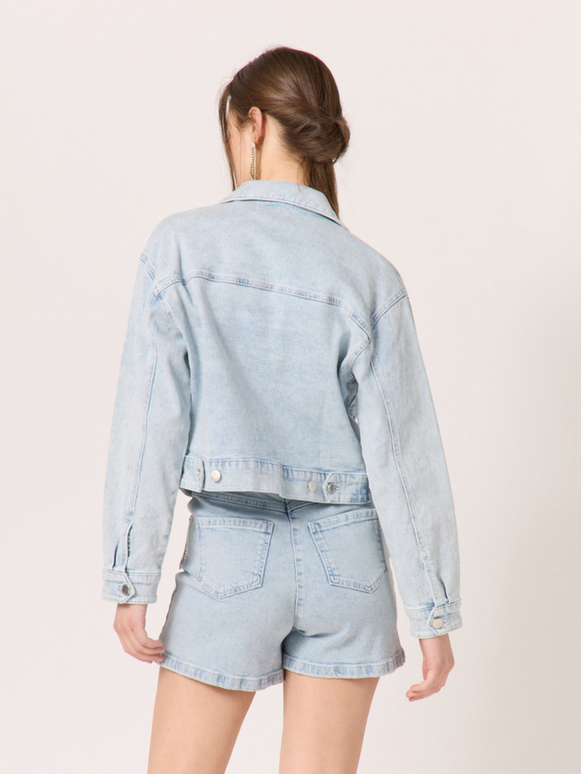 Veste en jean indio