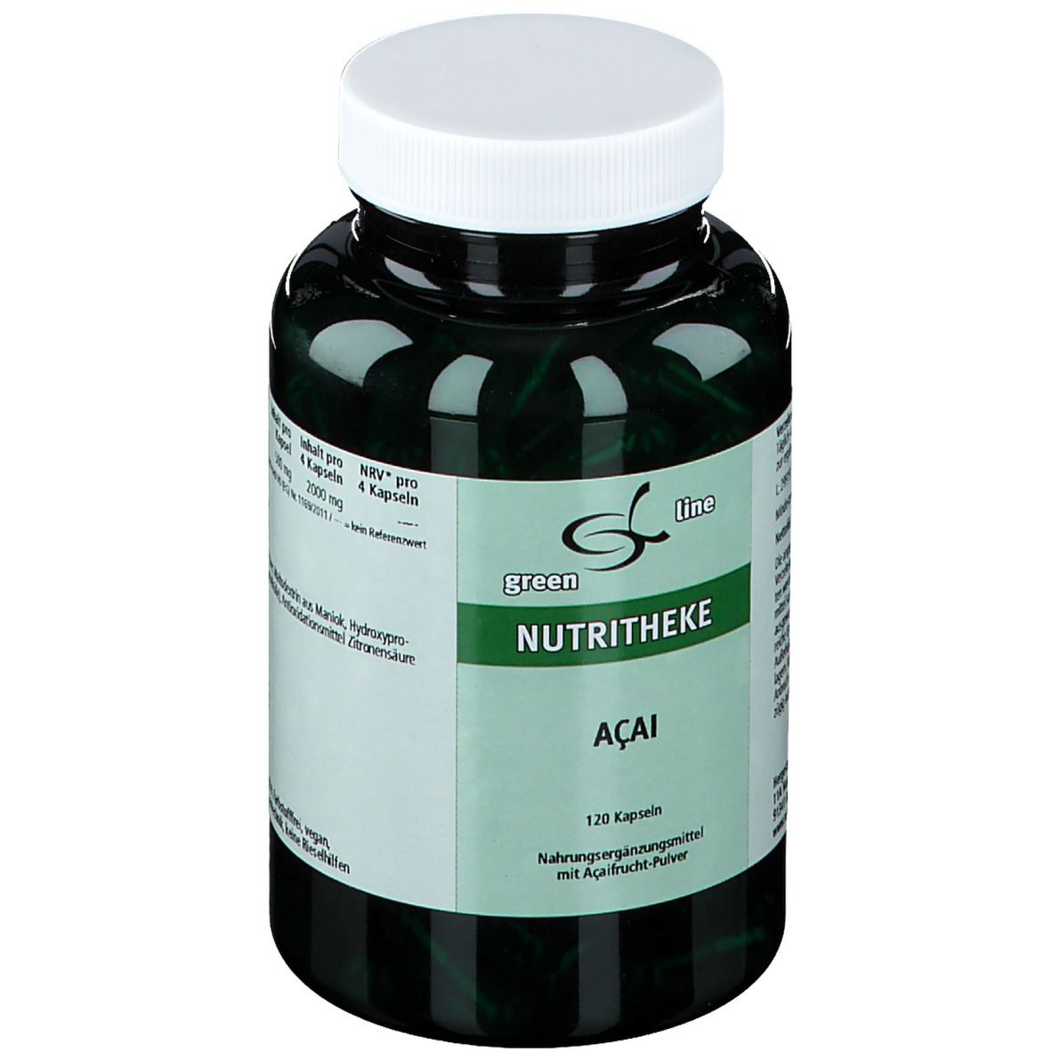 green line NUTRITHEKE Acai Kapseln