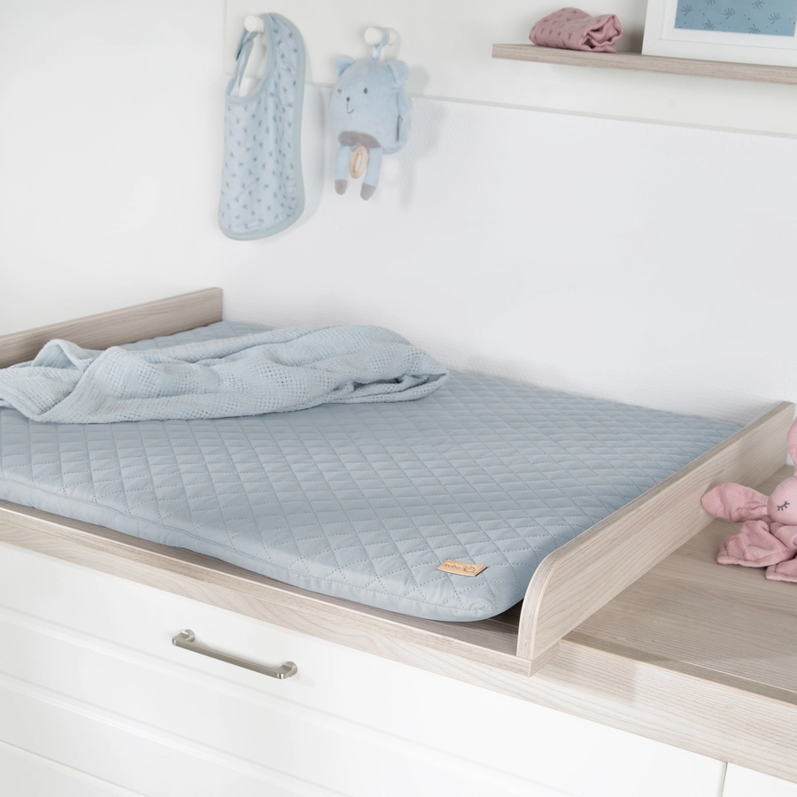 roba Wickelauflage soft Style Hellblau 85x75