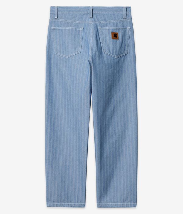 Carhartt WIP Menard Cotton Monsey Herringbone Jeans (blue rinsed)