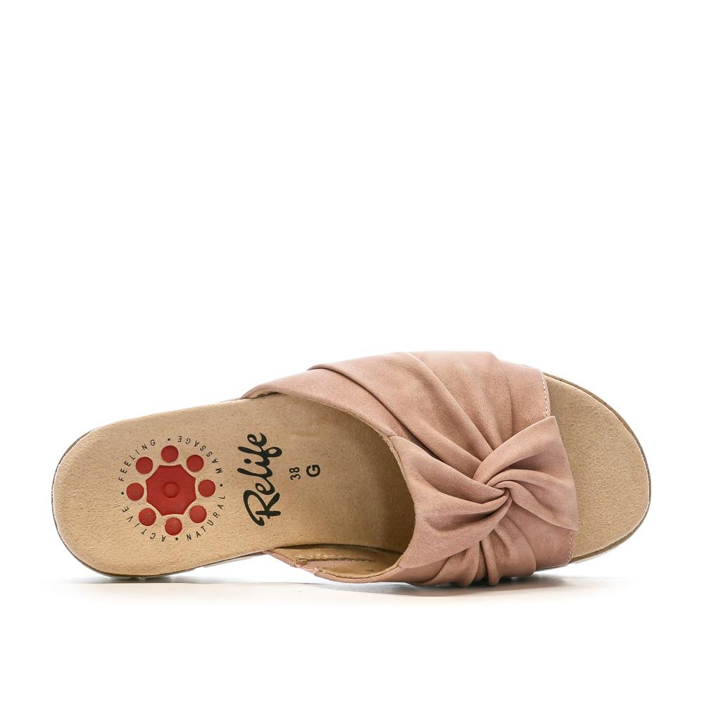 Relife Sandales Rose Femme RELIFE Lizar