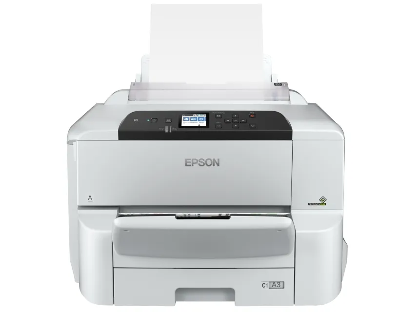 Epson WorkForce Pro WF-C8190DW - Printer - farve - Duplex - blækprinter - A3 - 4800 x 1200 dpi - op til 24 spm (mono) / op til 24 spm (farve) - kapacitet: 335 ark - Gigabit LAN, NFC, USB 3.0, USB 2.0 vært, Wi-Fi(ac)