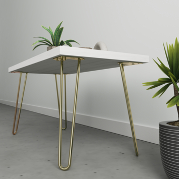 Duraline meubelpoot goud 40 cm