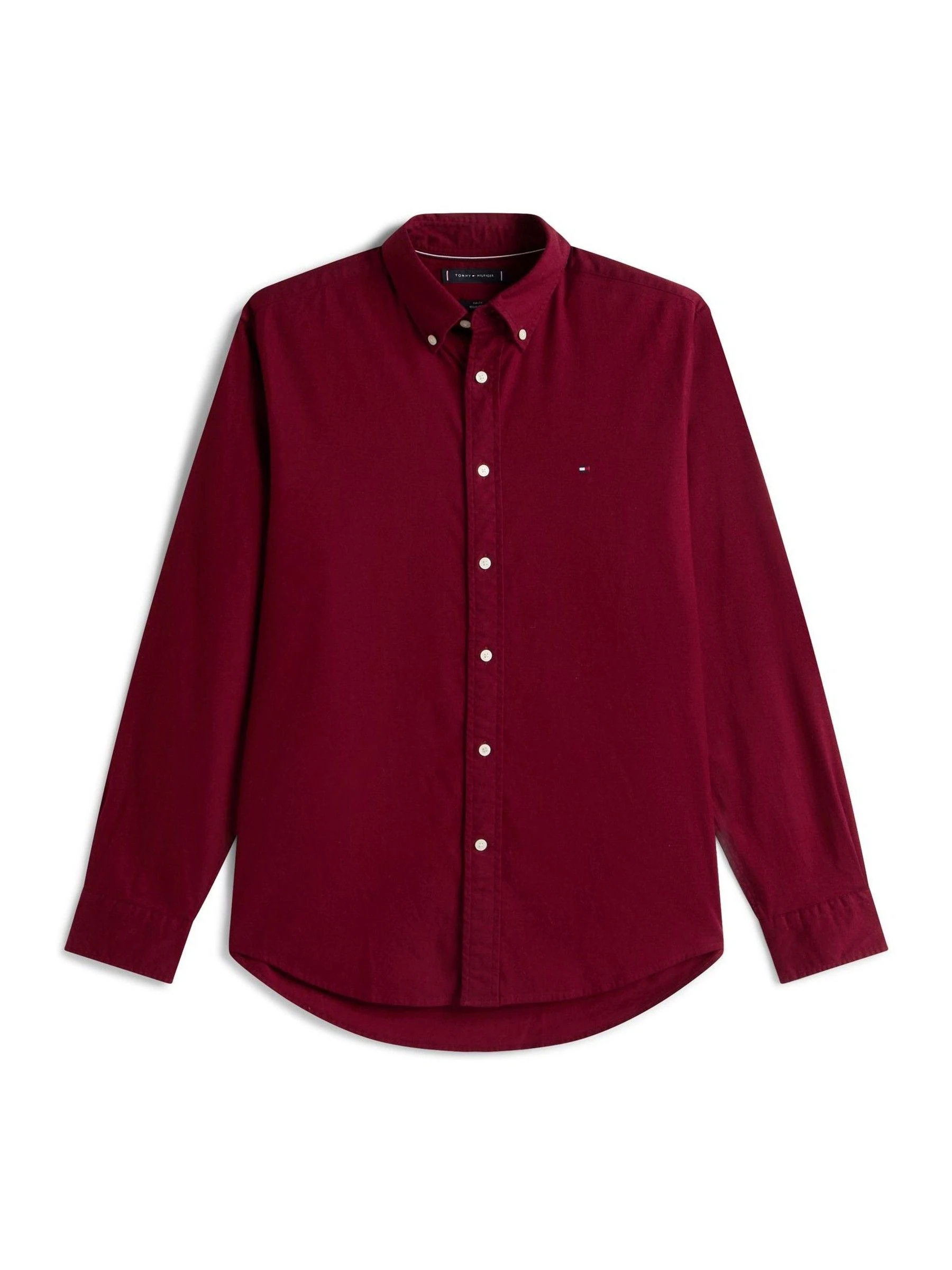 Rood - Tommy Hilfiger Flex Regular Fit Flannel Shirt