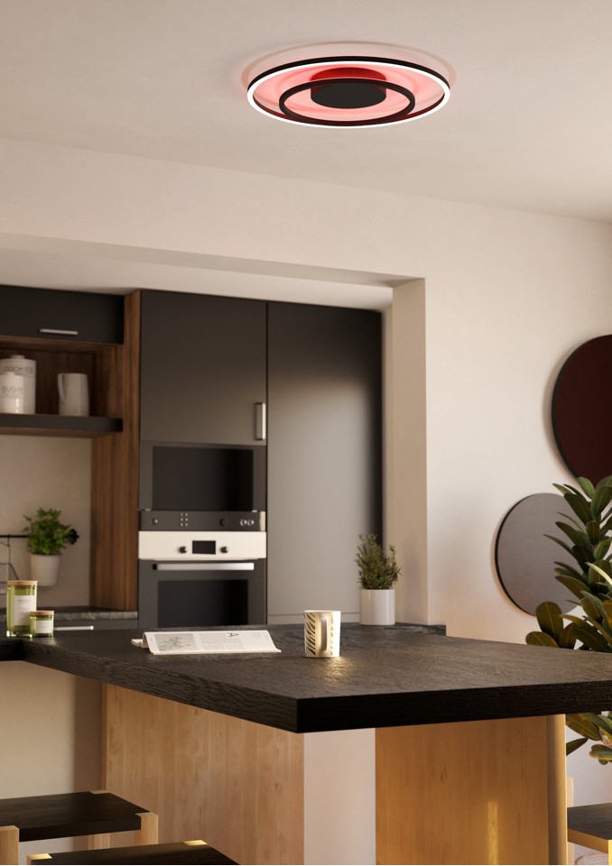 EGLO - Calagrano-Z loftlampe sort Ø45 - RGB + TW - Zigbee, Bluetooth