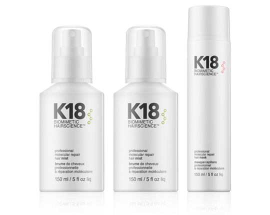 K18 Hair Pro Peptide Starter Set 150ml-150ml-150ml