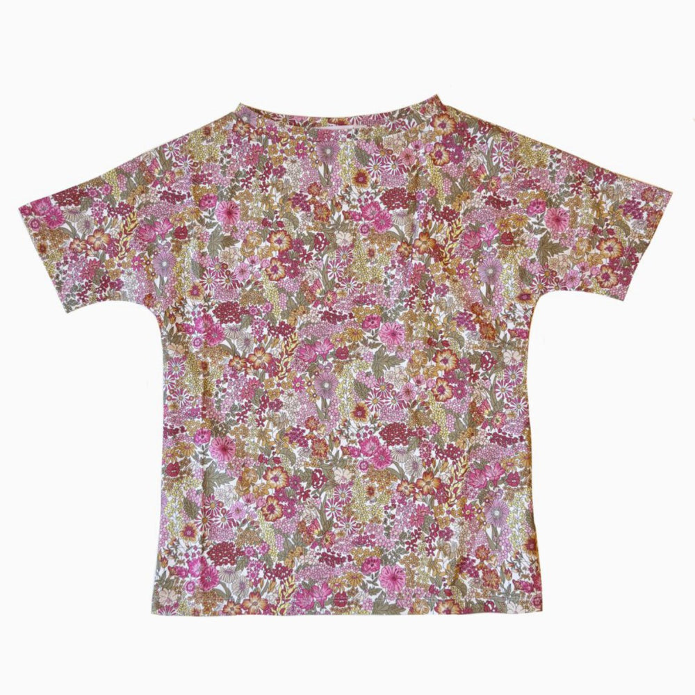 Køb Petit Crabe Margaret Annie (Made With Liberty© Fabric) Luna Boatneck Uv-Shirt S/S