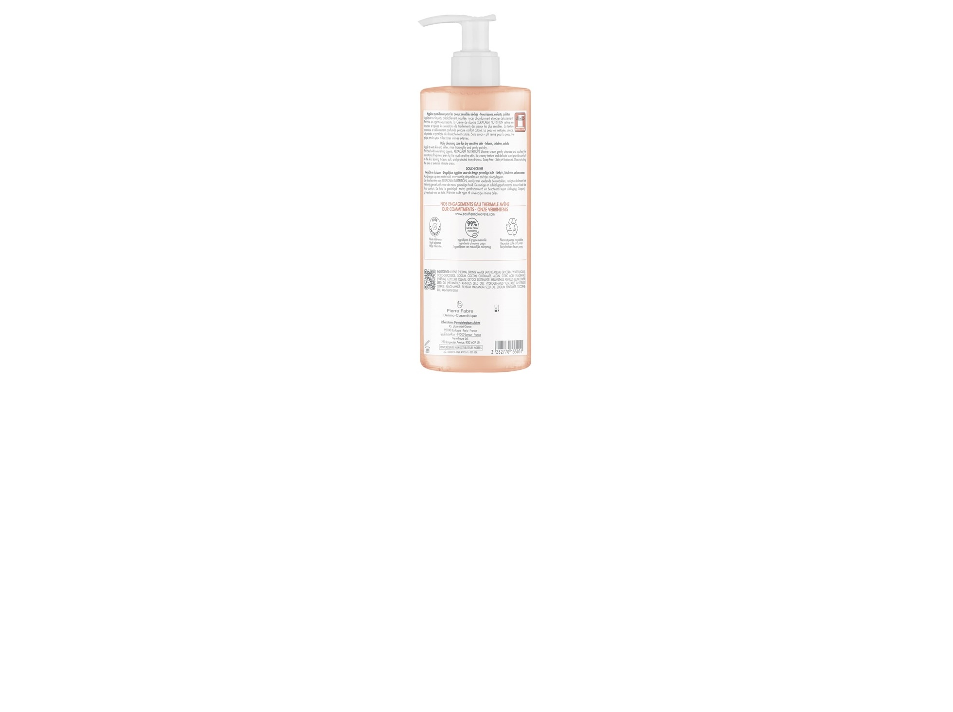 GEL BANHO AVENE XERACALM NUTRITION 500 ML