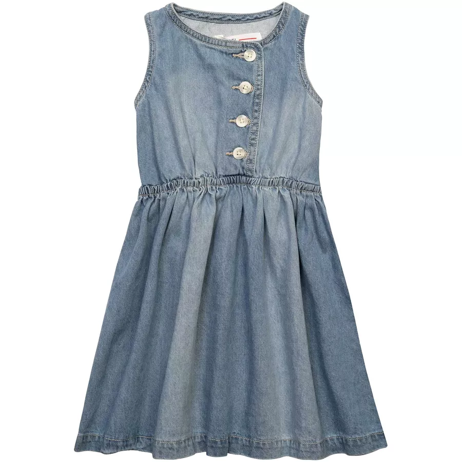 MINOTI Jeanskleid Denim-Hellblau