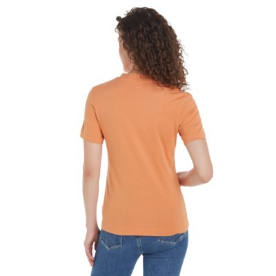 Tee-shirt à manches courtes femme Monologo Slim V-Neck CALVIN KLEIN